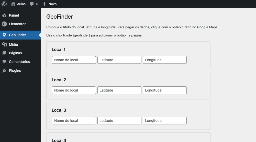 Geo Finder